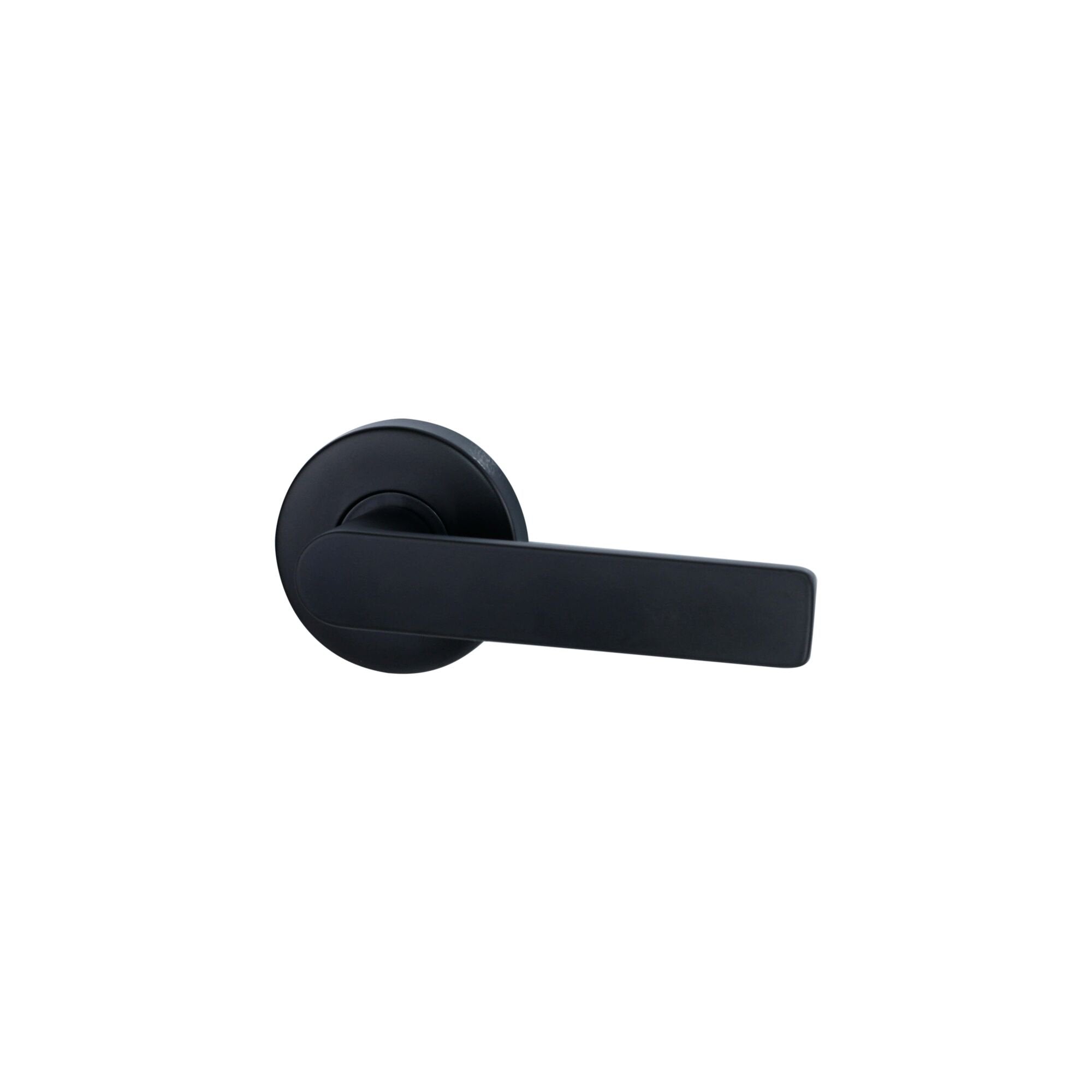 Lockwood Velocity Matt Black Passage Set & L3 Lever DP VEL1/L3MBKDP