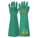 Pro Choice Safety Gear Green Size Xl 45Cm Green Nitrile Gauntlet Gloves