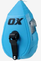 Ox Contractor 30M/100' Abs Chalk Reel - Basic Bold Line / 1:1 Gear Ratio OX-T630502