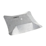 Vuetrade Ant Cap Galvanised 100mm X 100mm - 50mm Flange VAC10050
