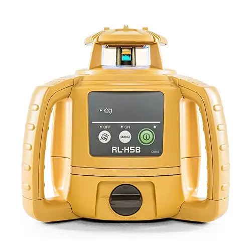 Topcon RL-H5B Self-Levelling Rotating Laser Dry Battery with Standard LS-80X Receiver 1021200-71