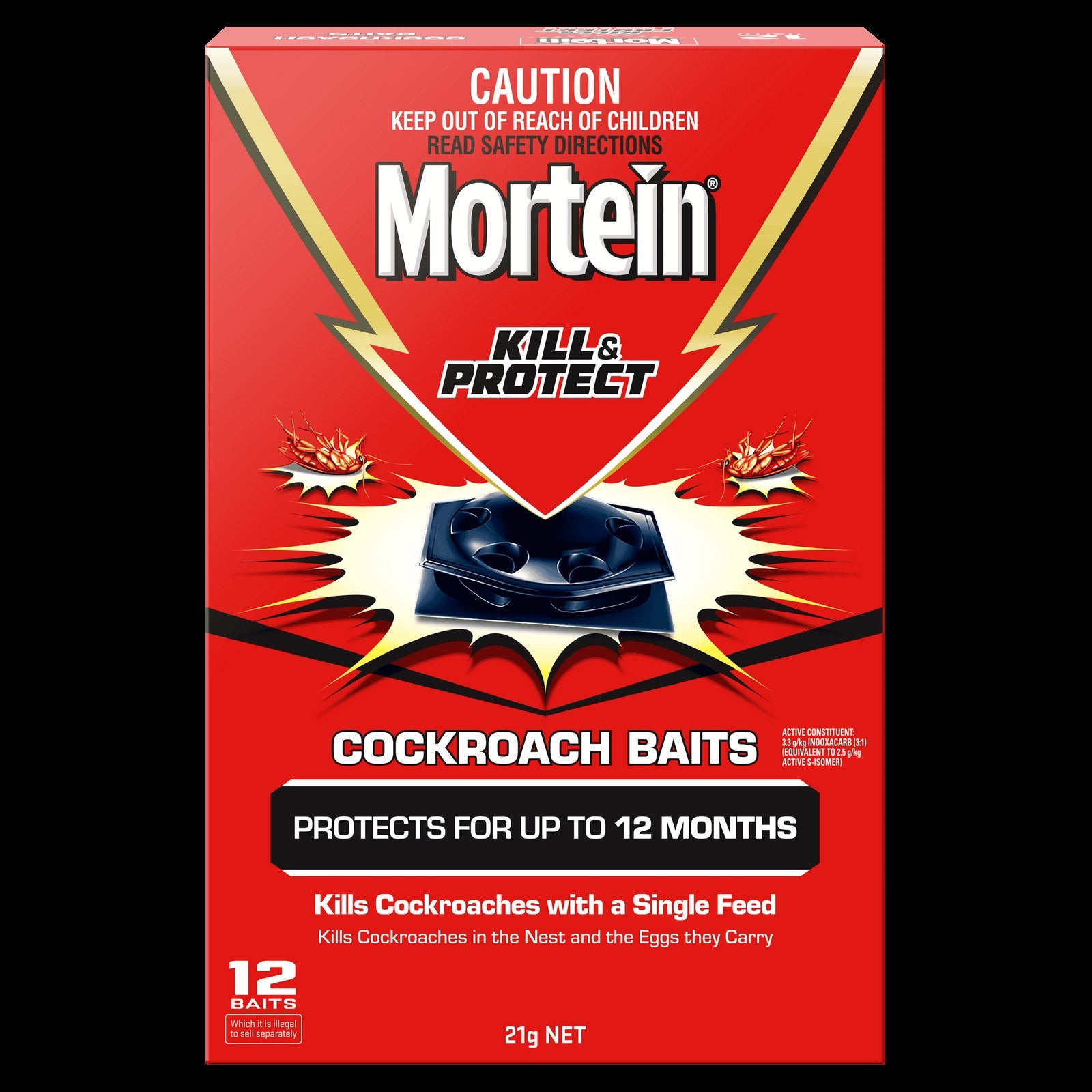 Mortein Kp Cockroach Bait 12S RK3202784