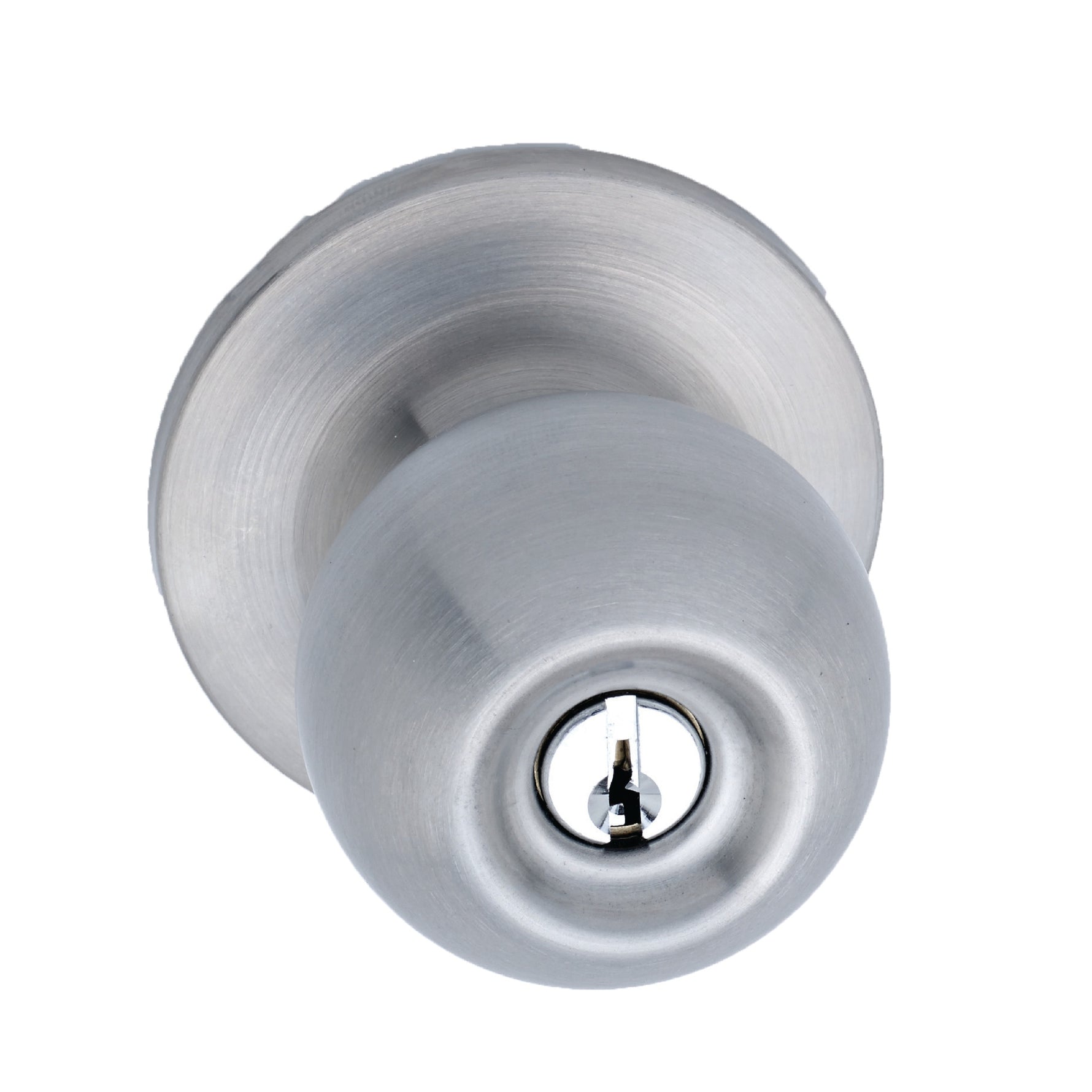 Gainsborough Stainless Steel Tradepro Colton Entrance Key-in-Knob Set