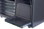 KA Boxes 4 Drawer 5 Shelves pullout Work Surface - Charcoal Grey