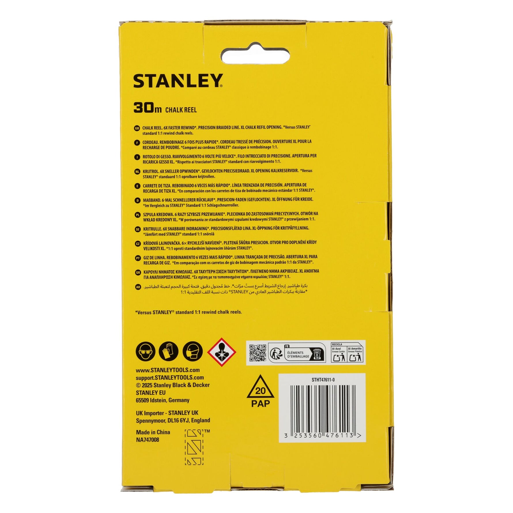 Stanley 30M ALU 6.1 Reel STHT47611-0