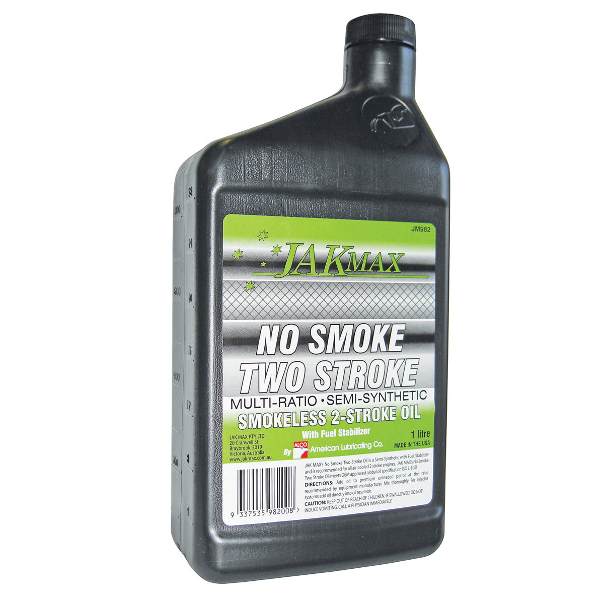 Jakmax 2 Stroke Semi-Synthetic - 200ml Bottle (24 X 200ml) JM982