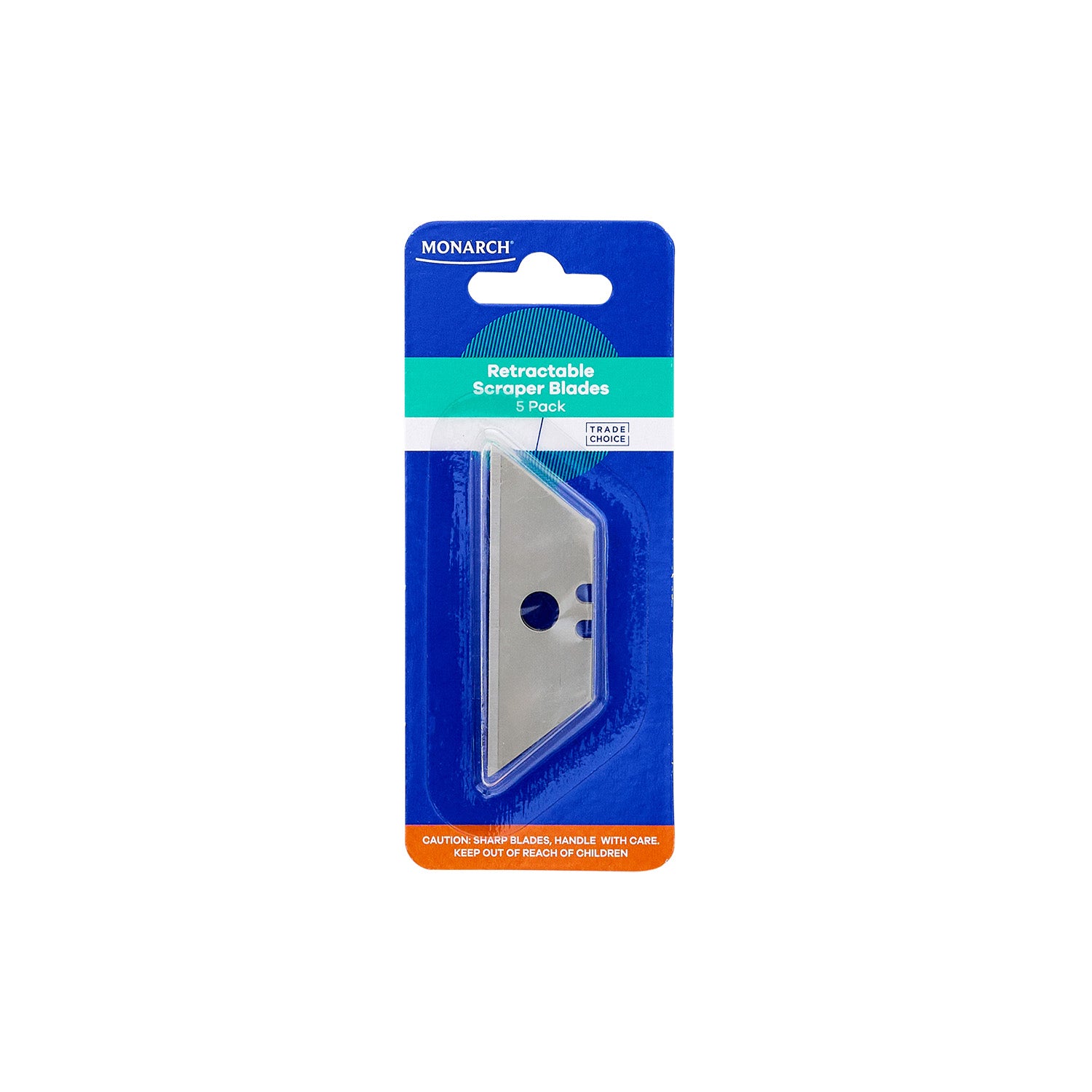 Monarch Retractable Scraper Blades Pk5