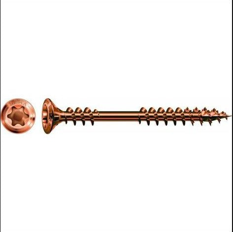 SPAX-Facade 4.5x50 A2 Antique Countersunk Double Thread Box of 500 4547140450509