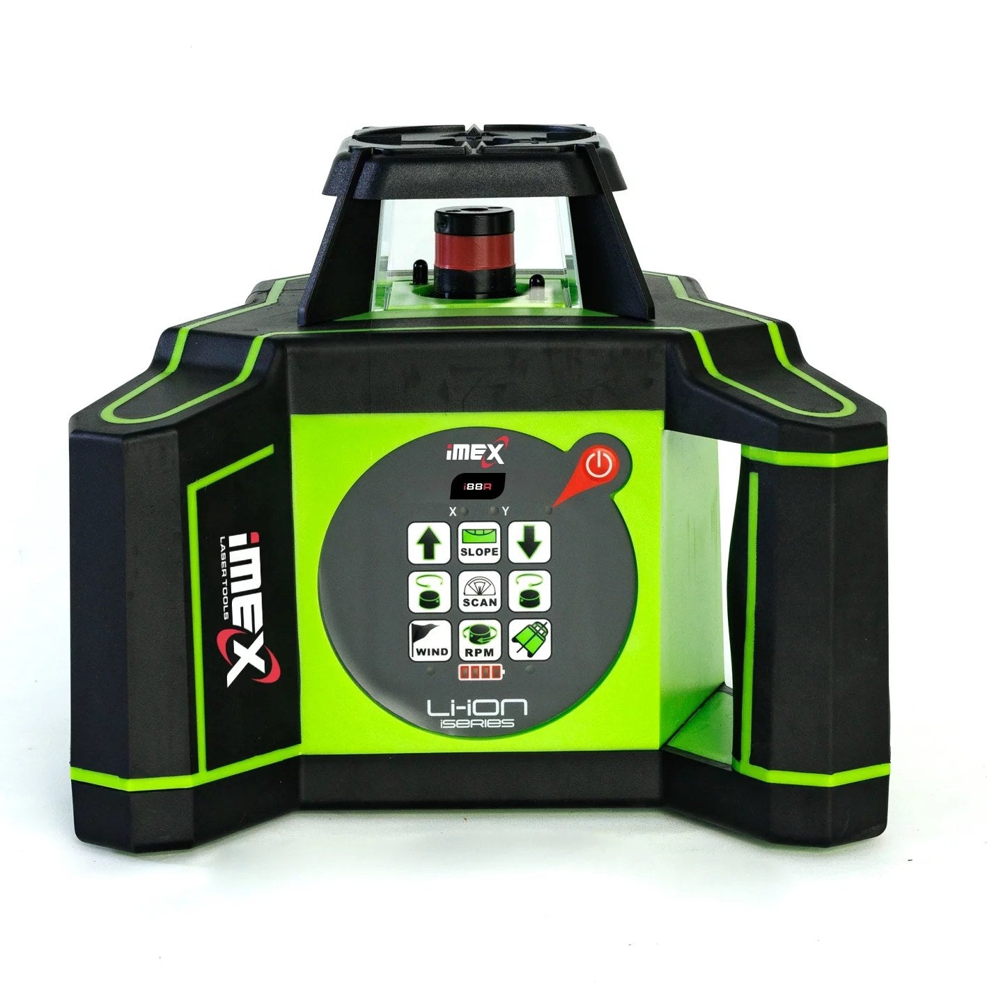 Imex i88R Red Beam Self-Levelling Rotating Laser LRX10 Receiver 012-I88R