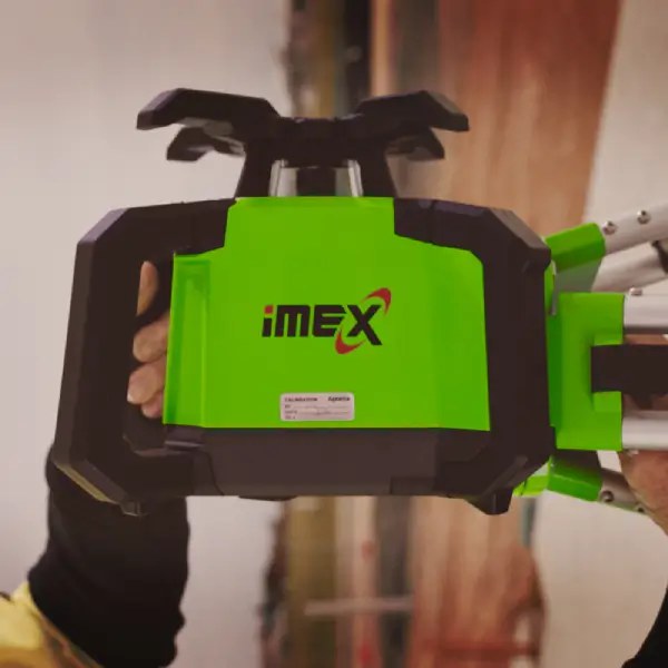 Imex Z99R Dual Grade Rotating Laser LRX10 Receiver & 18V 4.0Ah LiHD Battery 012-Z99R