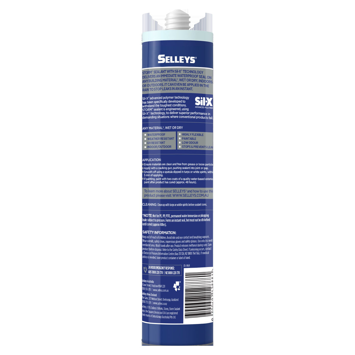 Selleys Storm Sealant Clear 290ml 101039