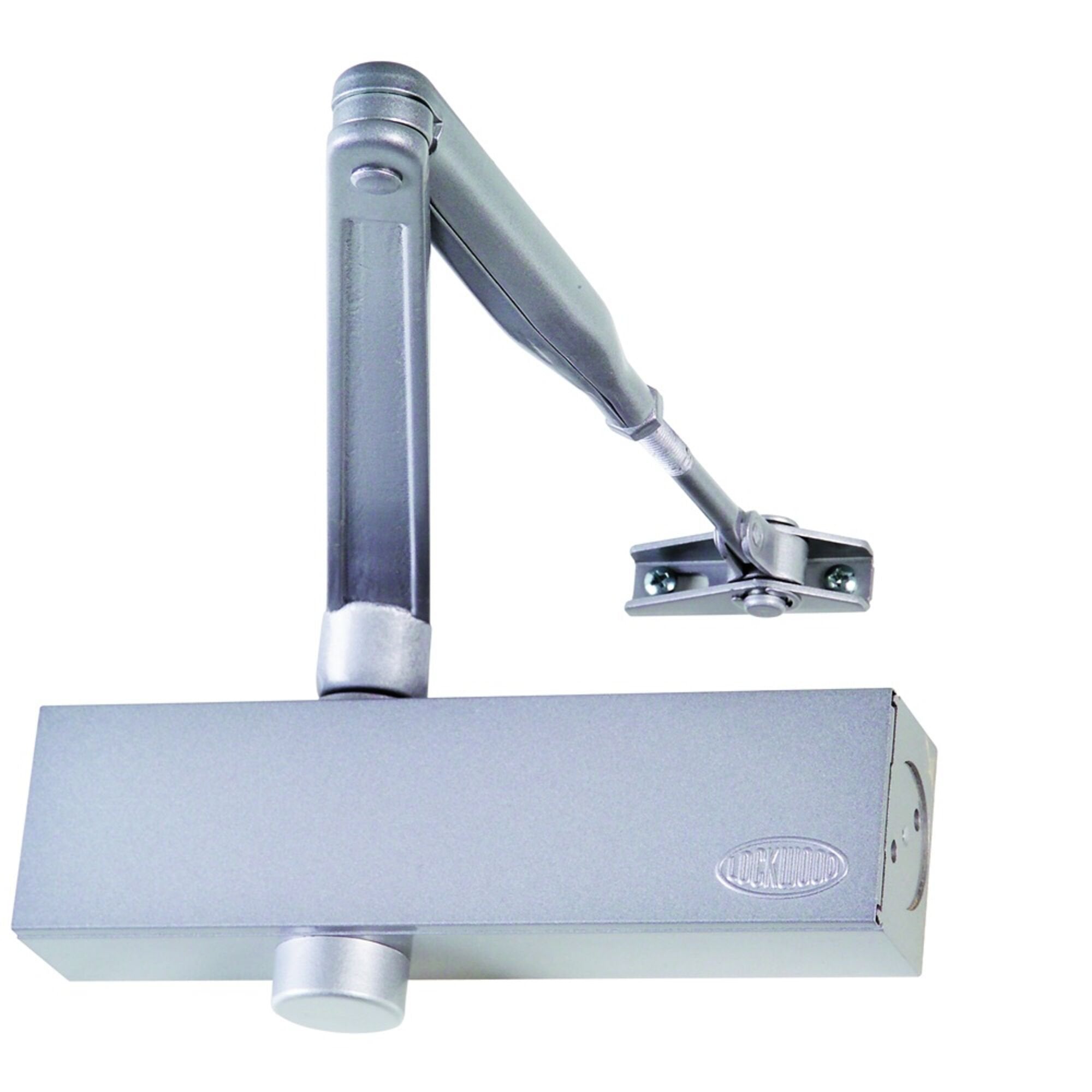 Lockwood 3024 Series Size 2-4 Closer Adjustable Backcheck DP Silver 3024SILDP