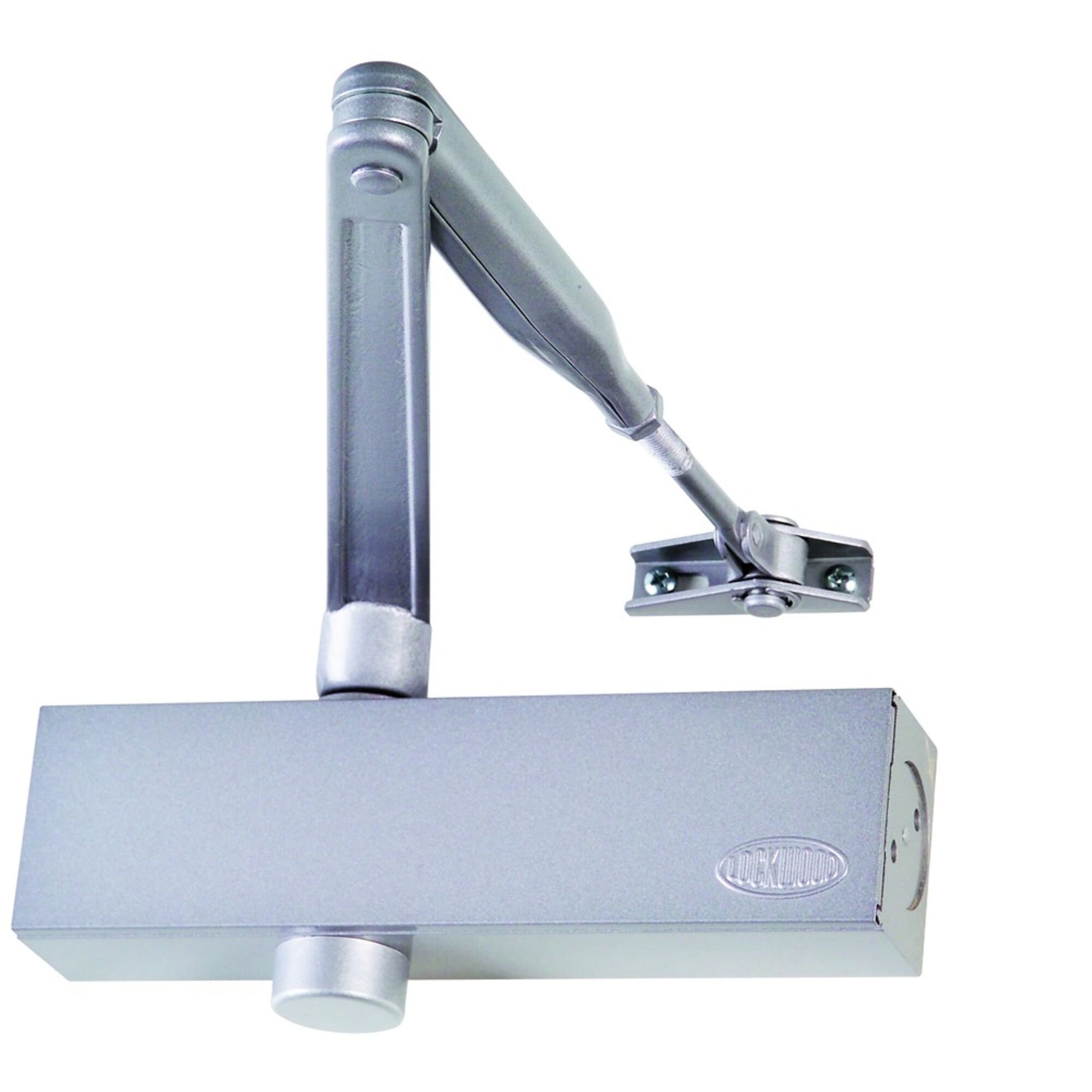 Lockwood 3024 Series Size 2-4 Closer Adjustable Backcheck DP Silver 3024SILDP