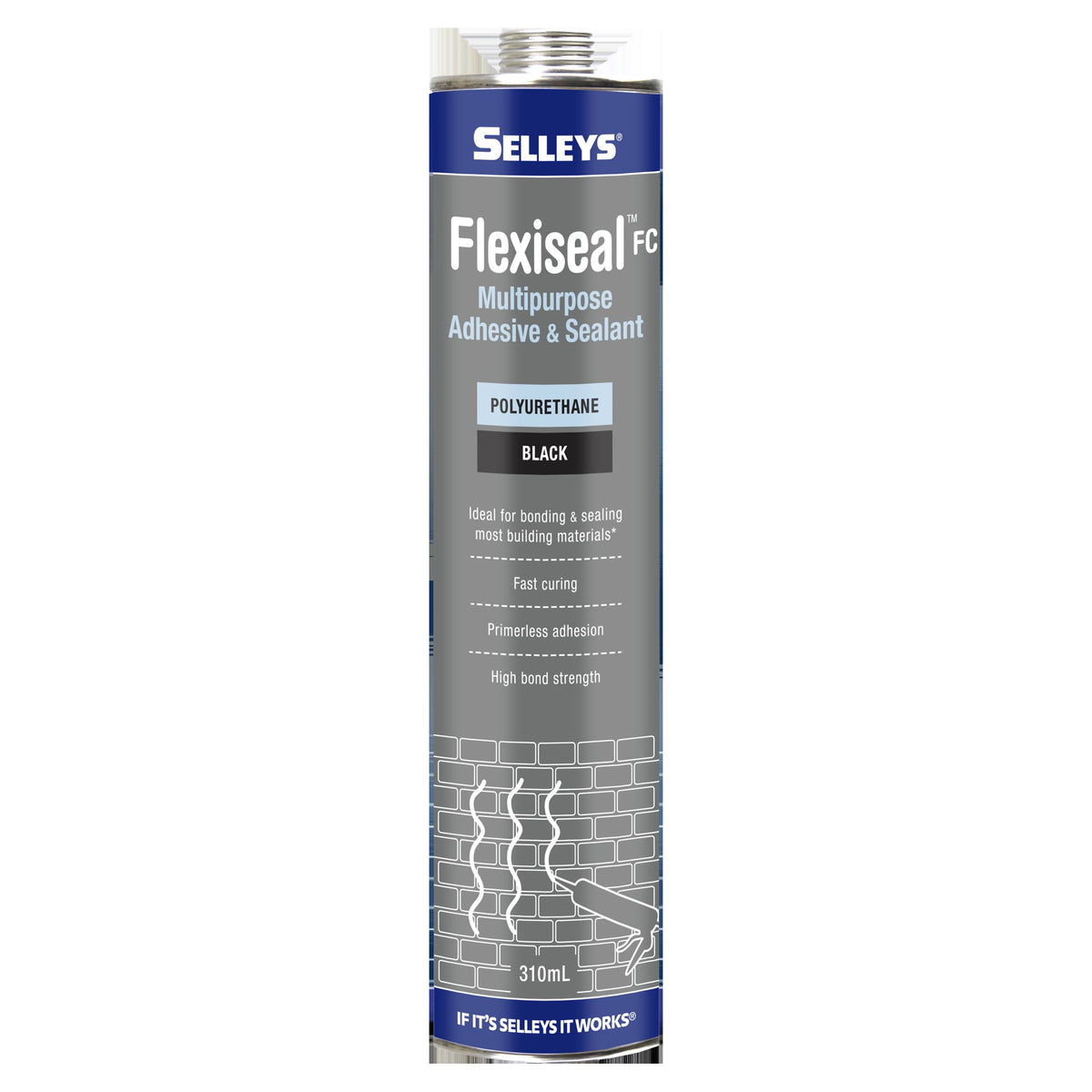 Selleys Flexiseal Fc Black 310ml 101606