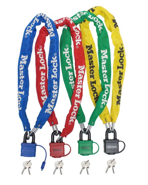 Master Lock Chain Steel 40MM Padlock Covered 8390EURDPROCOLAU