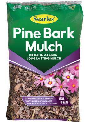 Searles Pine Bark Mulch 50 Litre 50PB