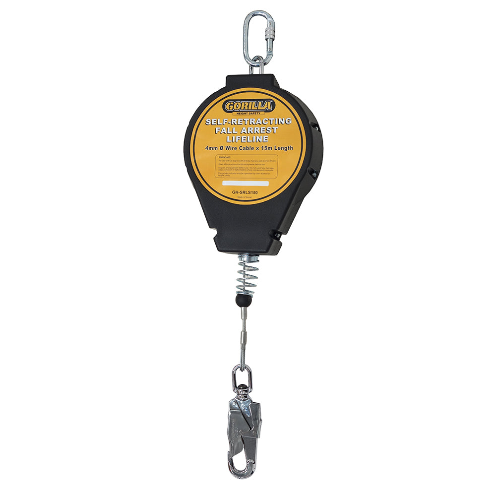Gorilla GH-SRLS150 self-retracting lifeline 15M steel