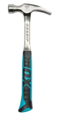 Ox Pro One Piece Claw Hammer - 24oz / 680G OX-P080124