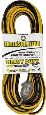 ULTRACHARGE 25M Heavy Duty Extension Lead With Led Power Indicator UR240/25