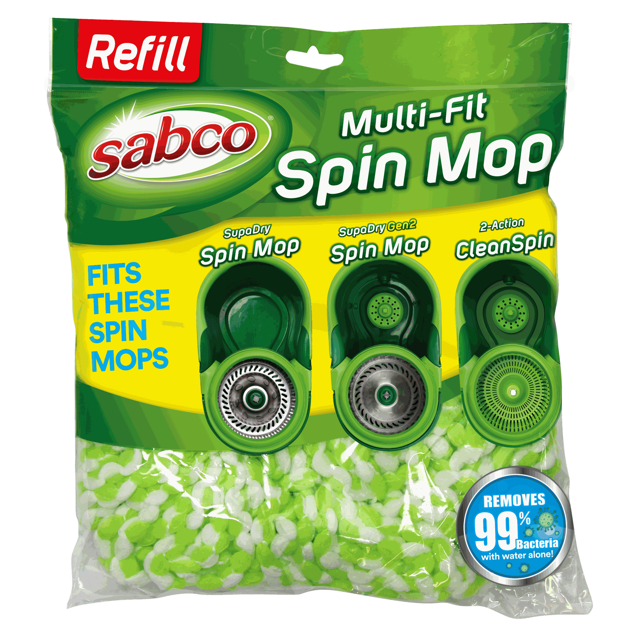 Sabco Multi-Fit Spin Mop Refill