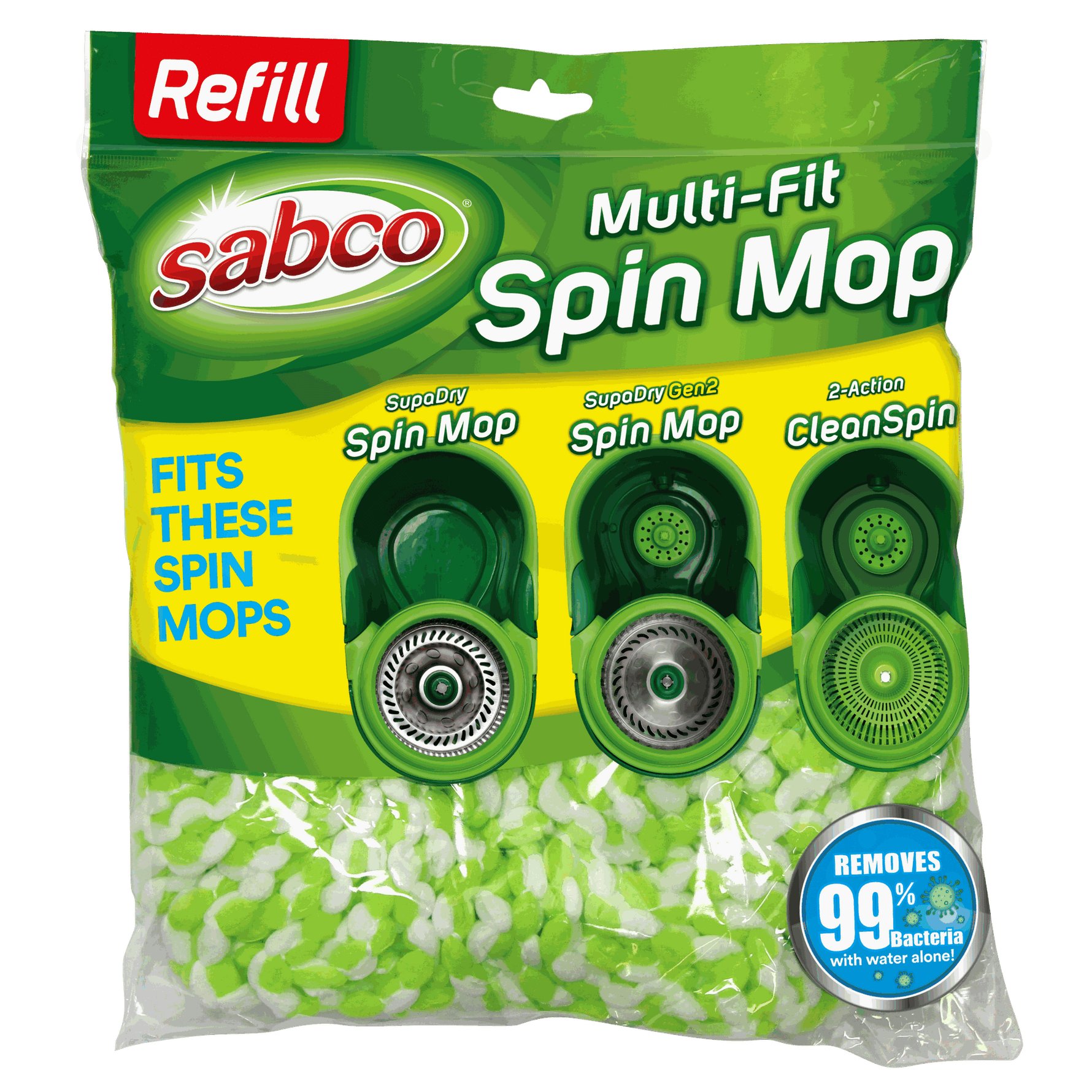 Sabco Multi-Fit Spin Mop Refill