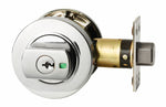 Lockwood Paradigm Deadbolt Round Rose Chrome Plate Universal Pack 005/B1CPDP