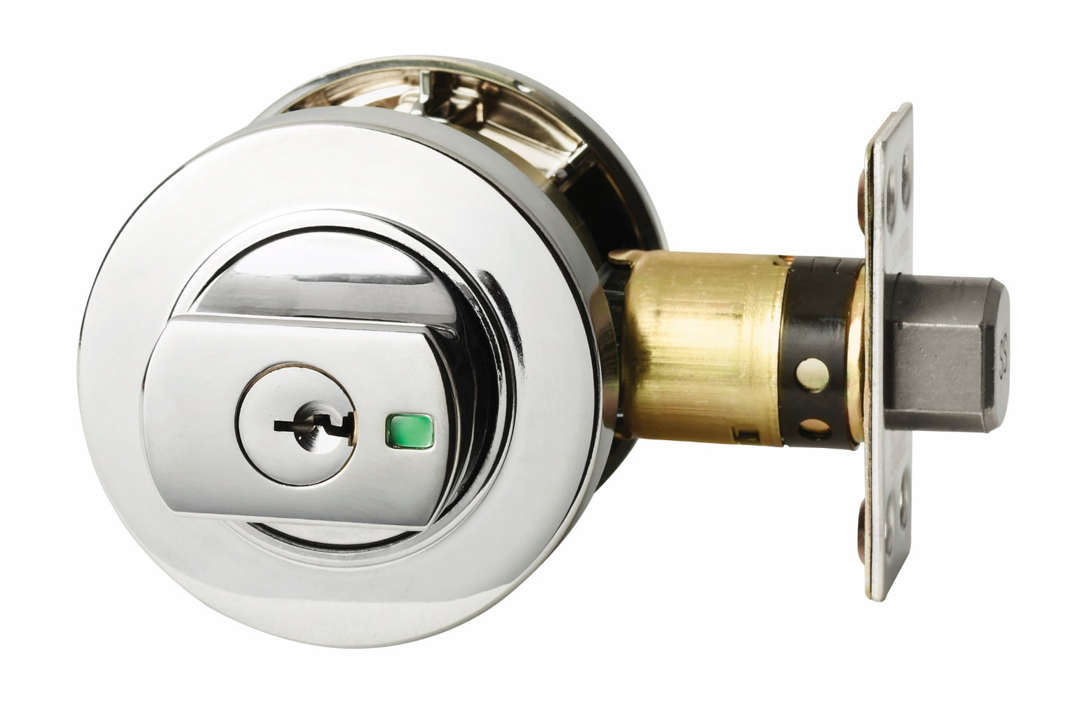 Lockwood Paradigm Deadbolt Round Rose Chrome Plate Universal Pack 005/B1CPDP
