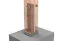 Vuetrade Vuebolt Concealed Thread Bolts - M10 x 90-110mm VUEBOLT90110