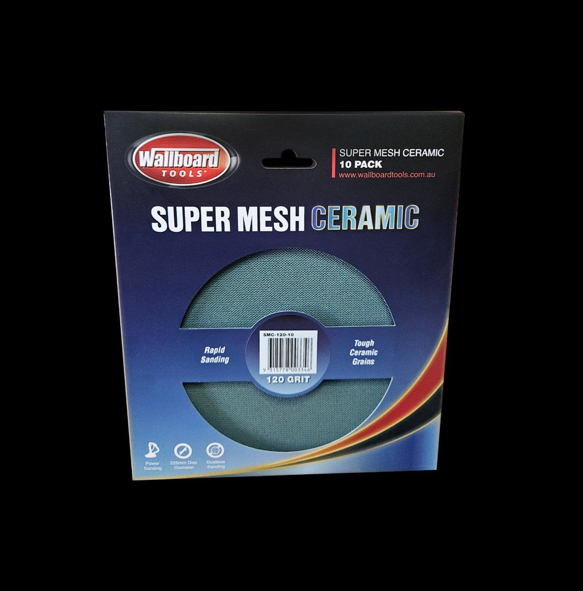 Wallboard Ceramic Super Mesh - 225 mm - 10Pkt - 180