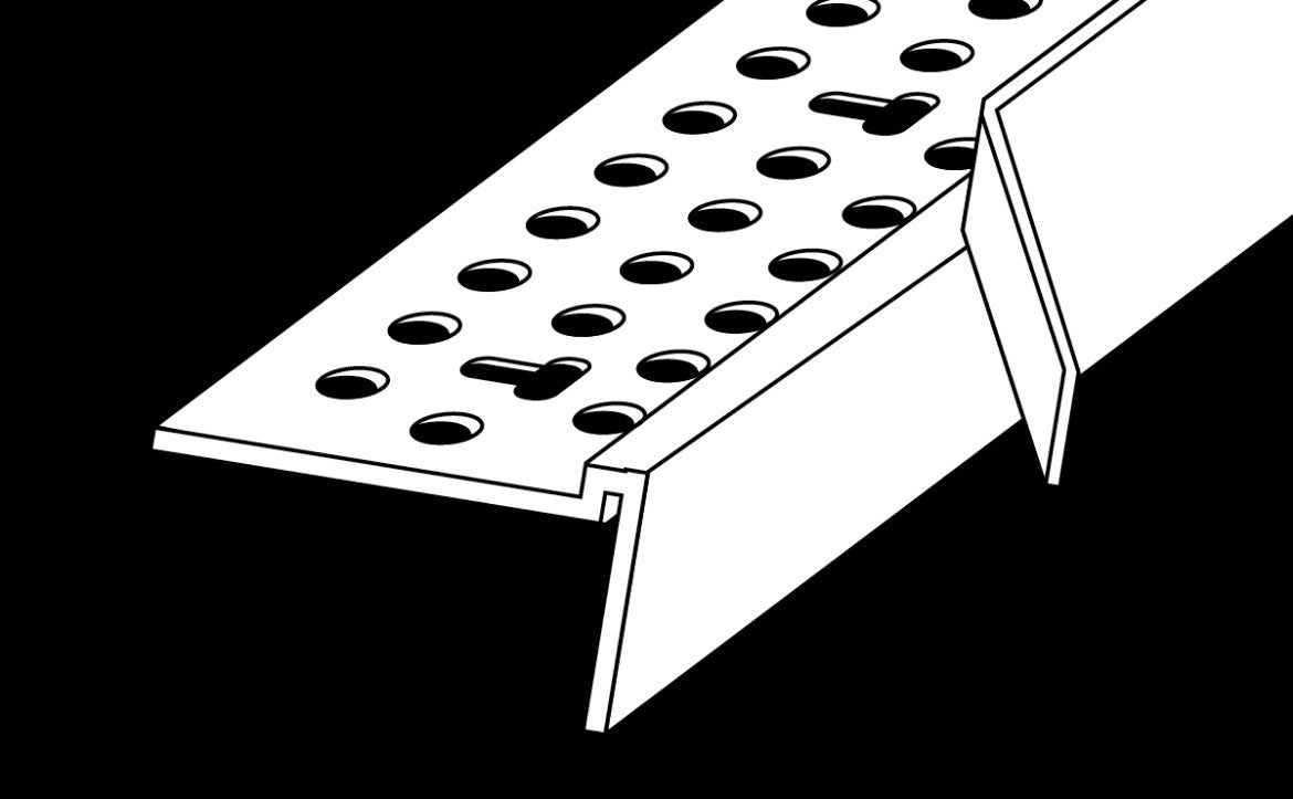 Wallboard Tear Away L Bead 3.0 M Trim-Tex - 10 mm (50pc) - 1 Carton