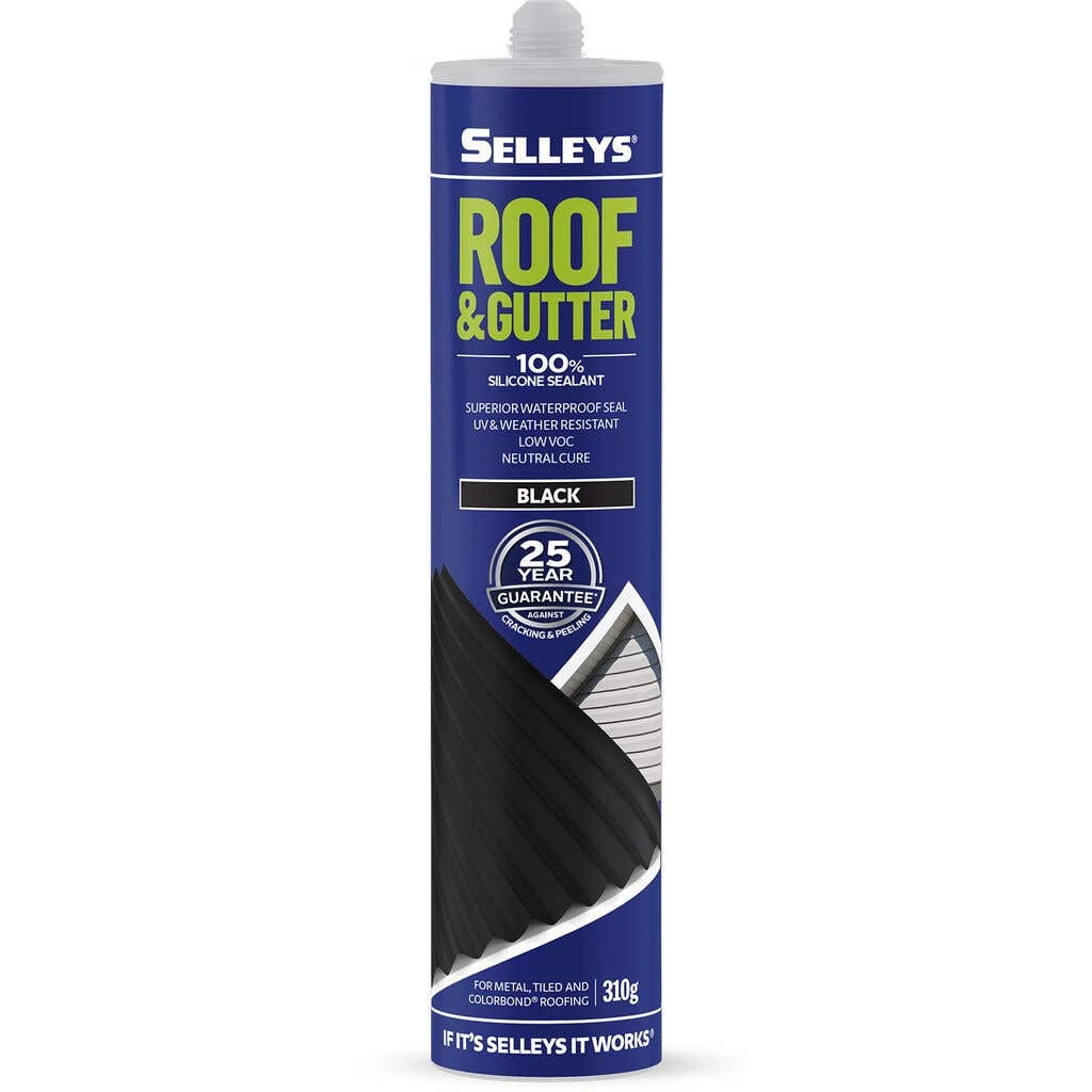 Selleys Roof & Gutter Black 310g 102685