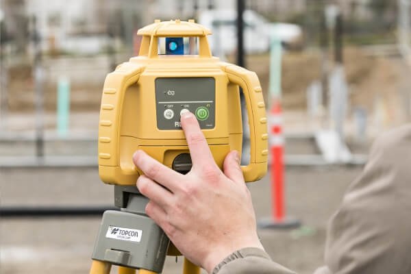 Topcon RL-H5B Self-Levelling Rotating Laser Dry Battery with Standard LS-80X Receiver 1021200-71