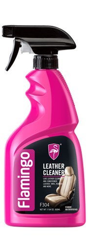 Flamingo Leather Cleaner Conditioner 500ml Cocoa Butter Vitamin E Aloe F304