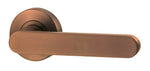 Lockwood Lever V3 Satin Bronze PVD Passage Set With Latch VIV1/V3BZPVD