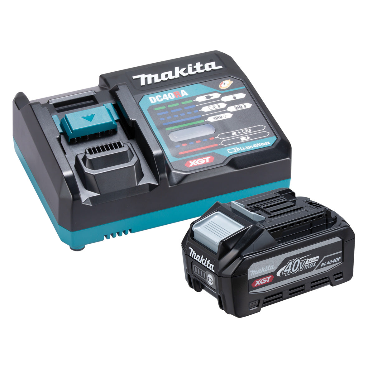 Makita 40V Max XGT 4.0ah High Output Battery And Charger Pack B-90526