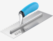 OX Professional 10x10 Notch Trowel OX-P013410