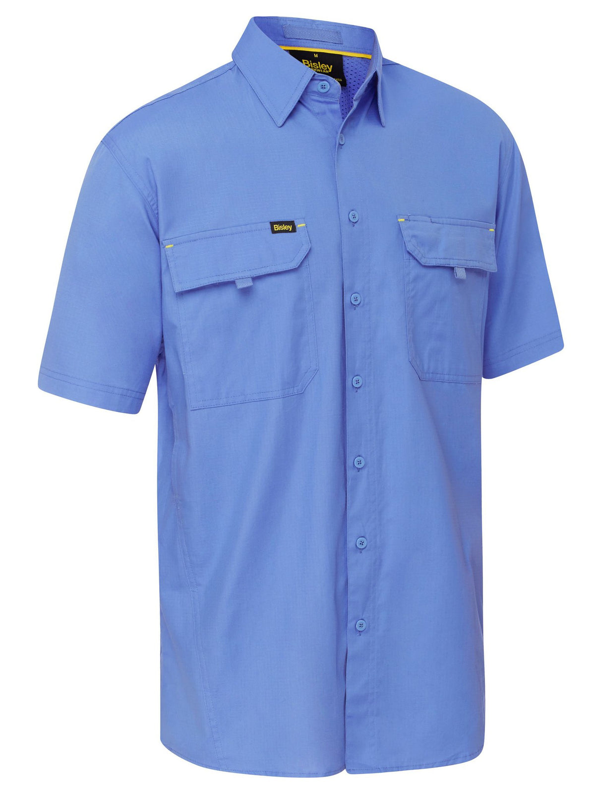 Bisley Workwear BS1414 Men's Blue 2XL X Airflow™ Ripstop Shirt BS1414_BULT2XL
