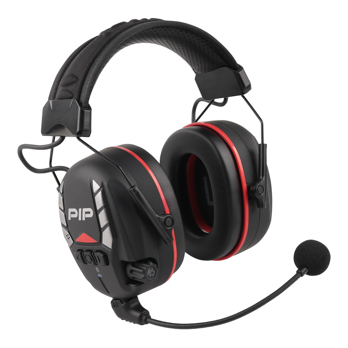 PIP Black Elevate E-Zed Active Bluetooth Earmuffs