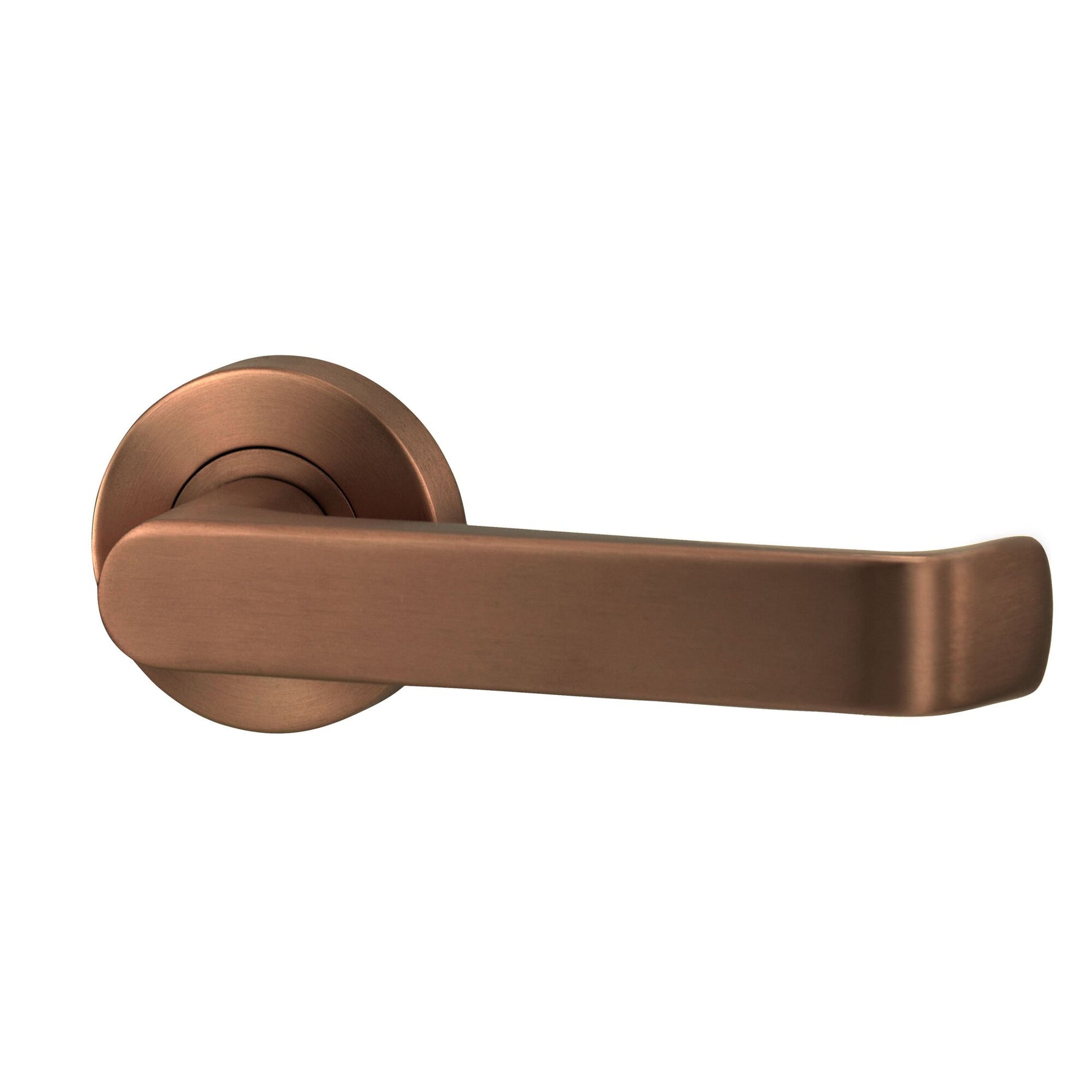 Lockwood Lever V1 Satin Bronze PVD Passage Set With Latch VIV1/V1BZPVD