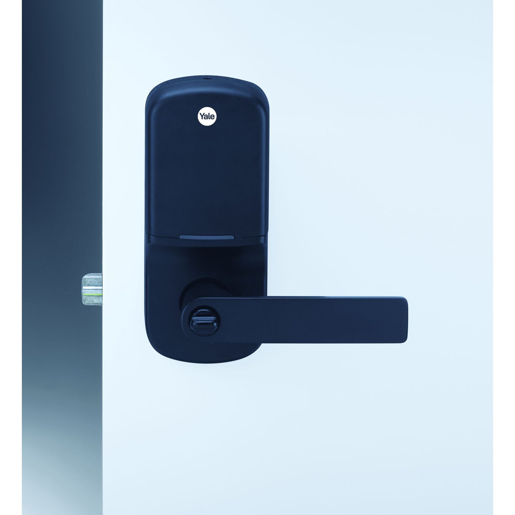 Yale Assure Keyed Digital Lever Smart-Ready Matt Black YRL226HKMBK