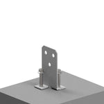 Vuetrade Concealed Bolt Down Post Support 90mm VCBPS90
