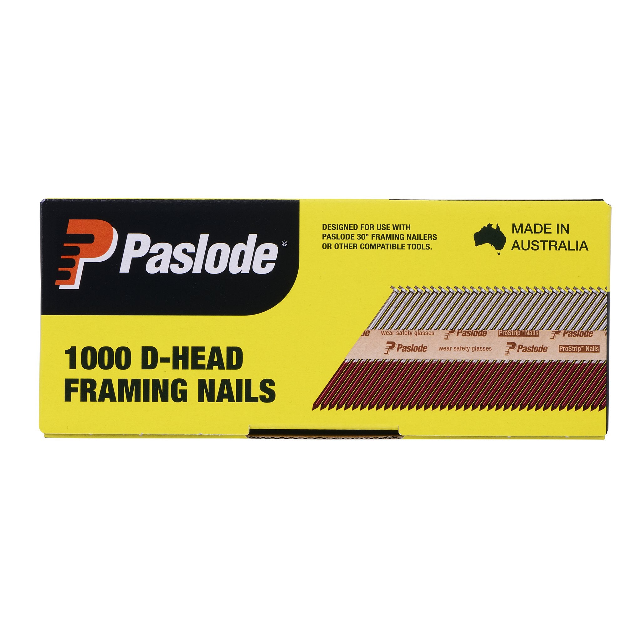 Paslode 90mm x 3.15mm Hdg D Head Framing 1000 Pack B20455