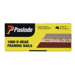 Paslode 90mm x 3.15mm Hdg D Head Framing 1000 Pack B20455