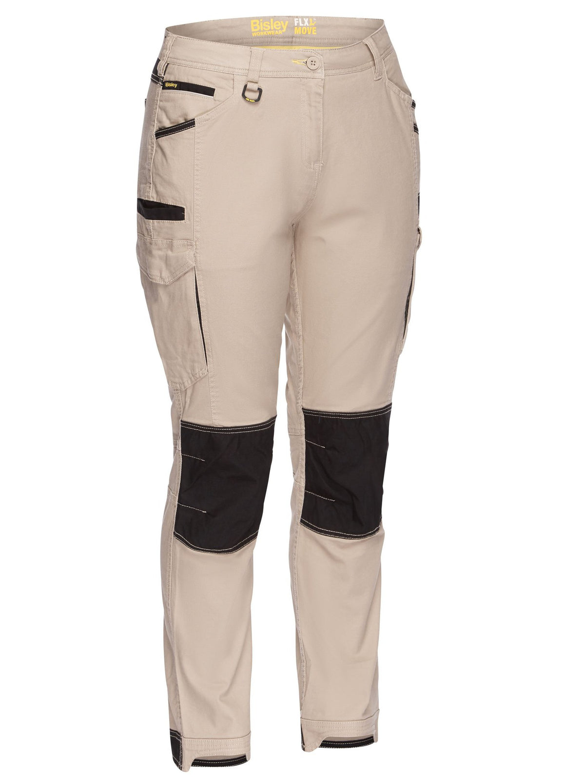 Bisley Workwear BPL6044 Women's Stone - Discontinued 14 Flx & Move™ Cargo Pants BPL6044_BSTN14
