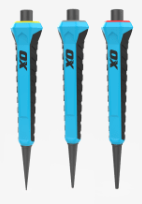 Ox Pro Nail Punch W/ Grip 3-Pack - 0.8mm, 1.6mm, 2.4mm OX-P095031