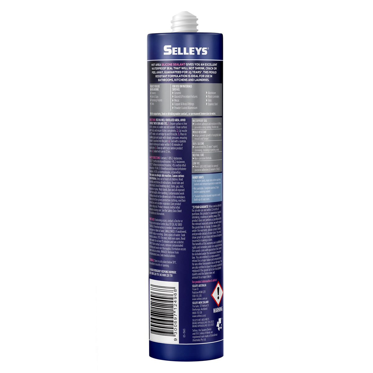 Selleys Wet Area Dark Grey 300G 100238