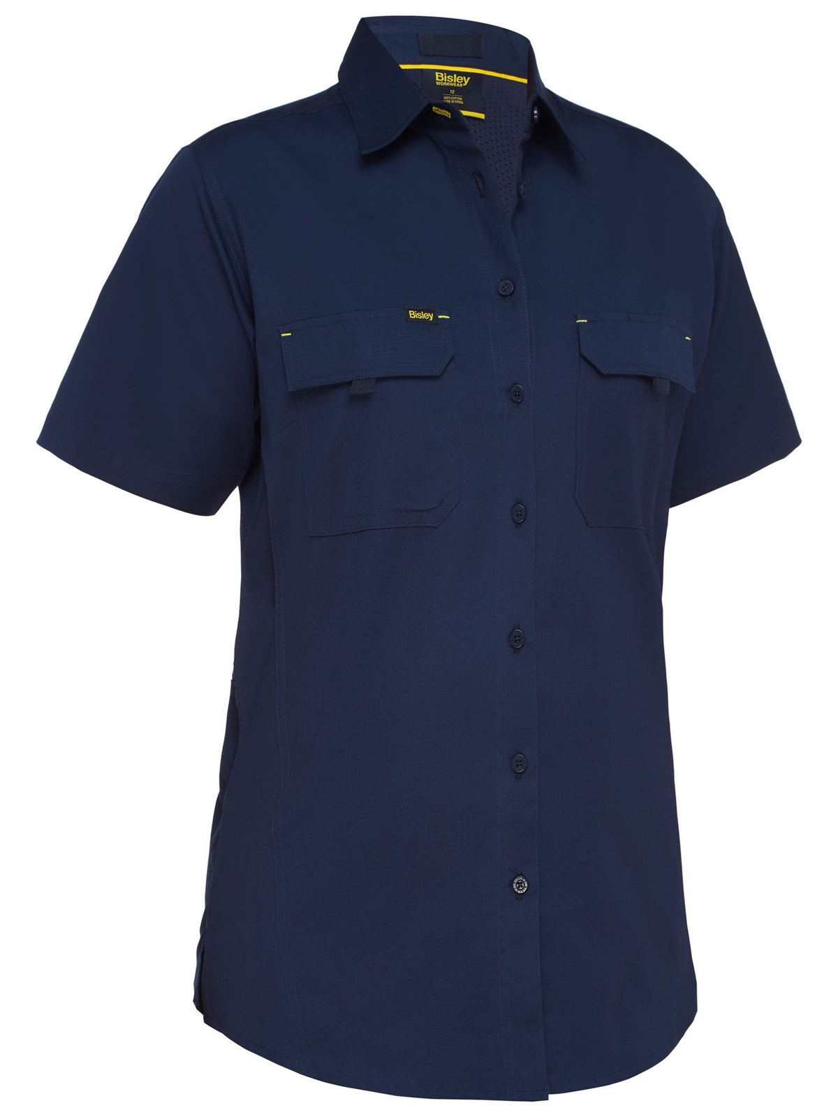 Bisley Workwear BL1414 Women's Navy 10 X Airflow™ Ripstop Shirt BL1414_BPCT10
