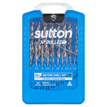 Sutton Tools Drill SM19 Jobber Hss Xp Bullet Set 1-10Mm 19Pc D220SM19