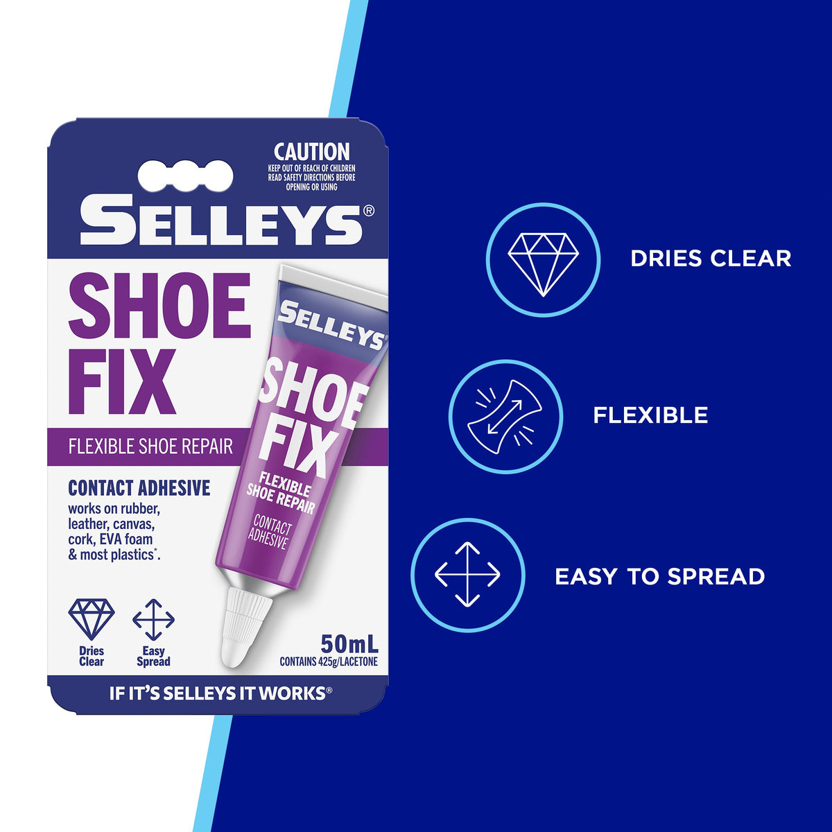 Selleys Shoe Fix 50ml 103994
