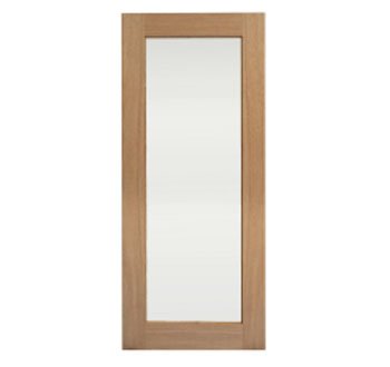 Excel Pacific F1LF Meranti Full Clear External Door 2040 x 720 x 40 ACF1LFMFCED204072040